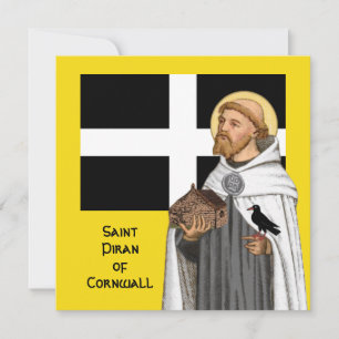 St. Piran von Cornwall (SAE 01) und seine Flagge