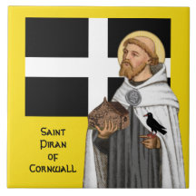 St. Piran von Cornwall (SAE 01) und seine Flagge