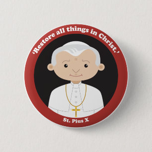 St. Pius X Button