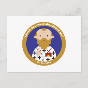 St. Polycarp Postkarte