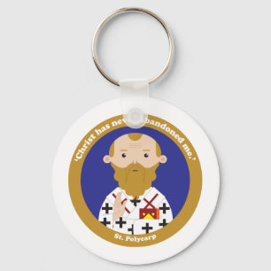 St. Polycarp Schlüsselanhänger