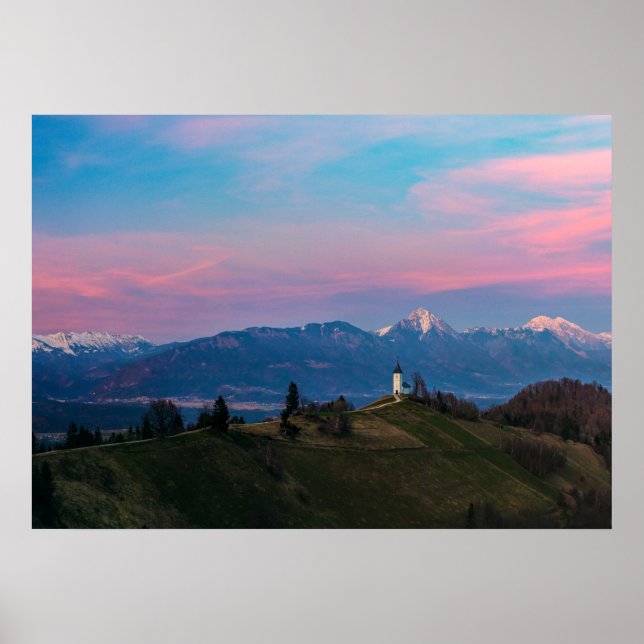 St Primus Jamnik Slowenien Poster (Vorne)