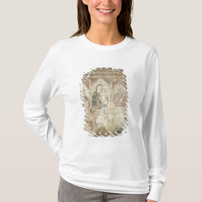 St. Ranieri, der im Tempel betet T-Shirt (Vorderseite)