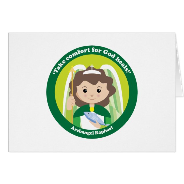 St.-RAPHAEL der Erzengel (Vorderseite (Horizontal))