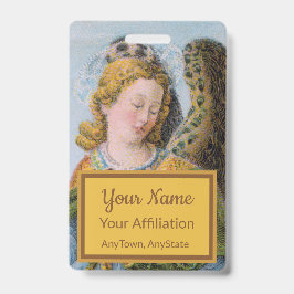 St. Raphael der Erzengel (Detail; M 017) Ausweis