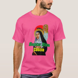 St Rita Cascia Gebet Katholische Schutzheilige San T-Shirt