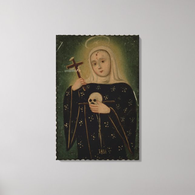 St. Rita de Casia Leinwanddruck (Vorderseite)