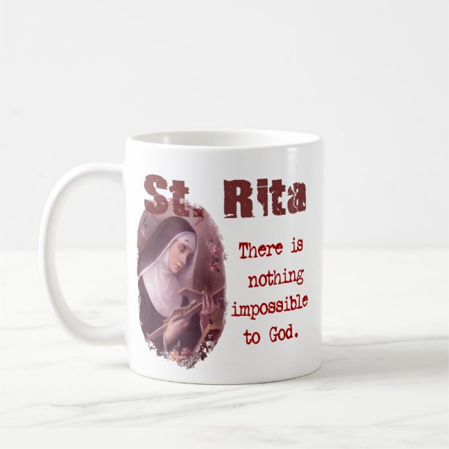 St. Rita Kaffeetasse (Links)