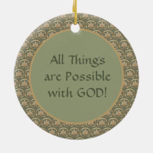 St. Rita of Cascia (M 015) Keramik Ornament