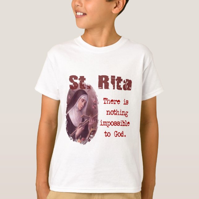 St. Rita T-Shirt (Vorderseite)