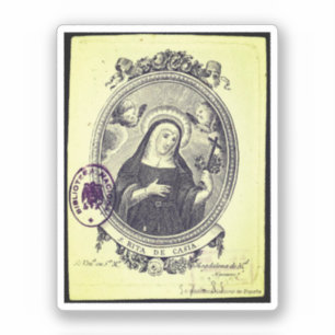 St. Rita von Cascia Aufkleber