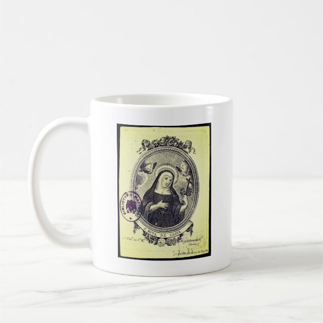 St. Rita von Cascia Kaffeetasse (Links)