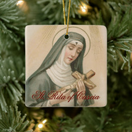 St. Rita von Cascia (M 015) Platz Keramikornament
