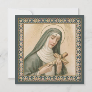 St. Rita von Cascia (M 015) Square Gruß