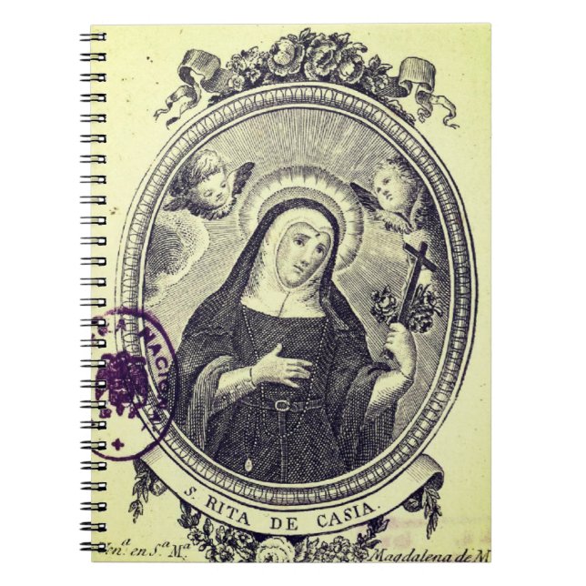 St. Rita von Cascia Notizblock (Vorderseite)