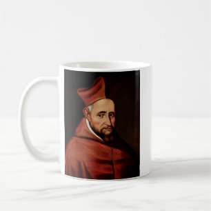 St. Robert Bellarmine Römische Bibliothek Kunst Kaffeetasse