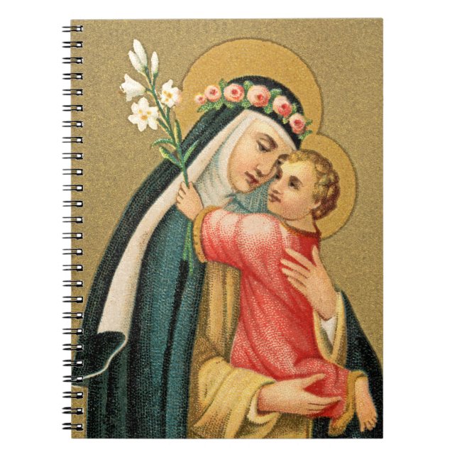 St. Rose Lima und das Christkind (M 023) Notizblock (Vorderseite)