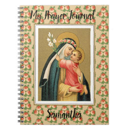 St. Rose Lima und das Christkind (M 023) Notizblock