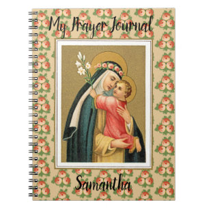 St. Rose Lima und das Christkind (M 023) Notizblock