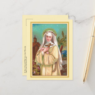 St. Rose von Lima bei Nacht (M 024) Postkarte