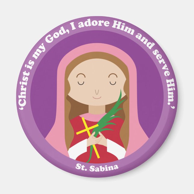 St. Sabina Magnet (Vorne)