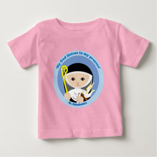 St. Scholastica Baby T-shirt