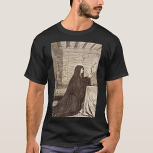 St. Scholastica Gönnerin der Schule T-Shirt