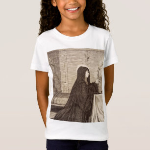 St. Scholastica Gönnerin der Schule T-Shirt