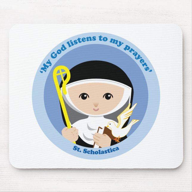 St. Scholastica Mousepad (Vorne)