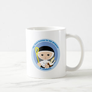 St. Scholastica Tasse