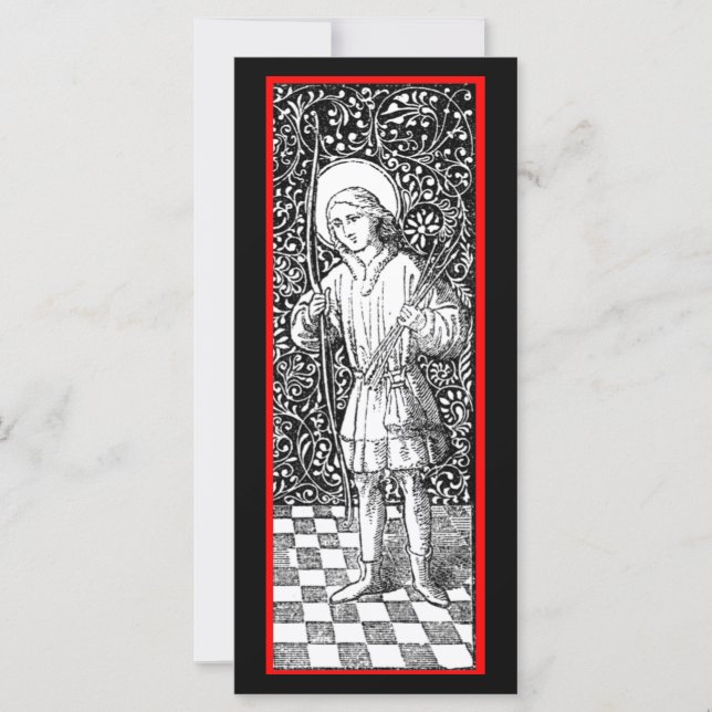 St. Sebastian (BG 01b) Karte (Vorderseite)