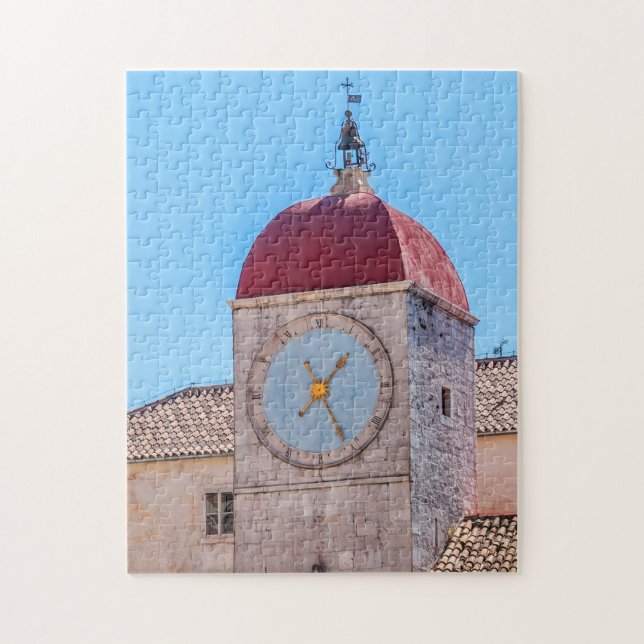 St Sebastian Kirche in Trogir - Kroatien Puzzle (Vertikal)