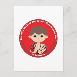 St. Sebastian Postkarte