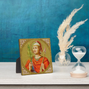 St. Sebastian (SNV 24) (Quadratisches Bild) 5,25"x Fotoplatte