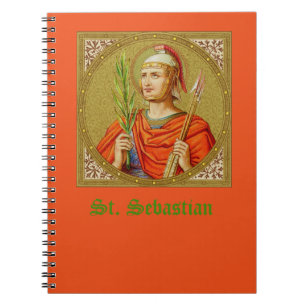 St. Sebastian (SNV 24) (Square Image) Notizblock