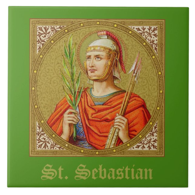 St. Sebastian (SNV 24) Tile 3 Fliese (Vorderseite)