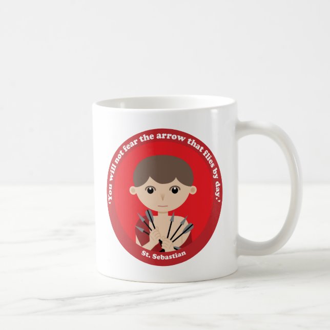 St. Sebastian Tasse (Rechts)