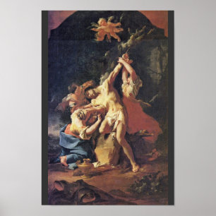 St. Sebastian und die Frauen von Troger Paul Poster