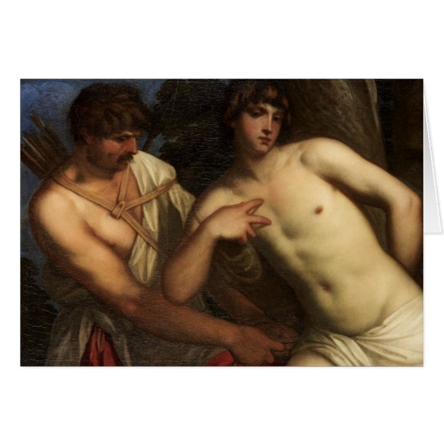 St. Sebastian wird gesprungen (Vorderseite (Horizontal))