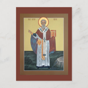 St. Silas Prayer Card Postkarte