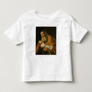 St. Simeon, das den Säugling Christus darstellt Kleinkind T-shirt