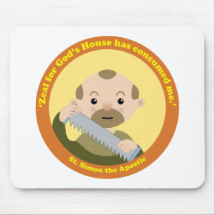 St. Simon der Apostel Mousepad