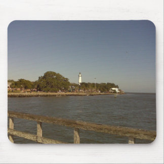 St Simon Insel-Leuchtturm Mousepad