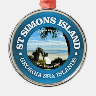St. Simons (C) Ornament Aus Metall
