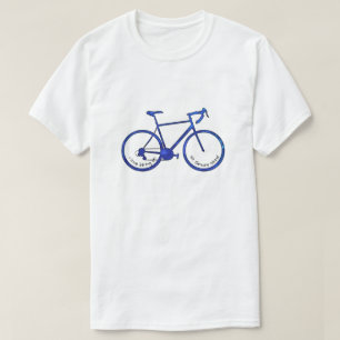St. Simons Island GA Blue Bicycle T-Shirt