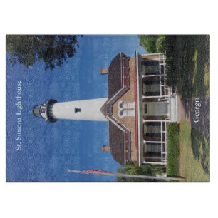 St. Simons Lighthouse Schneidebrett