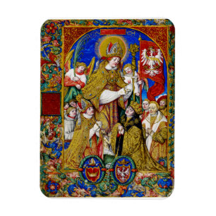 St. Stanislaus Bishop und Martyr Magnet