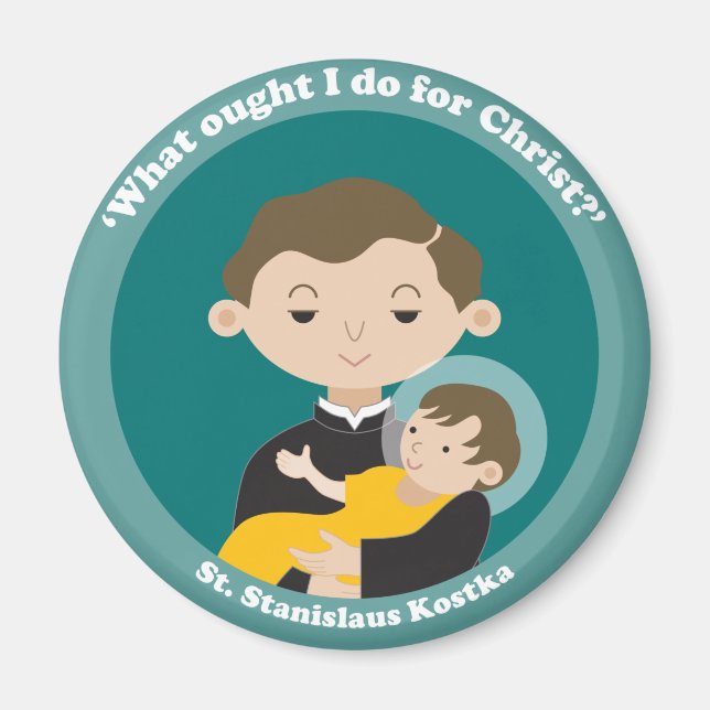 St. Stanislaus Kostka Magnet (Vorne)