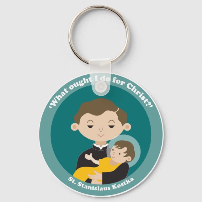 St. Stanislaus Kostka Schlüsselanhänger (Vorderseite)