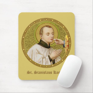 St. Stanislaus Kostka (SNV 25) (Rnd Im) Vert Mousepad